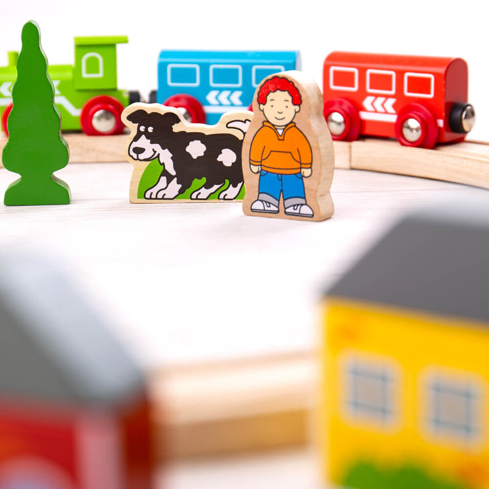Bigjigs Toys - Wooden 'My First Train Set'