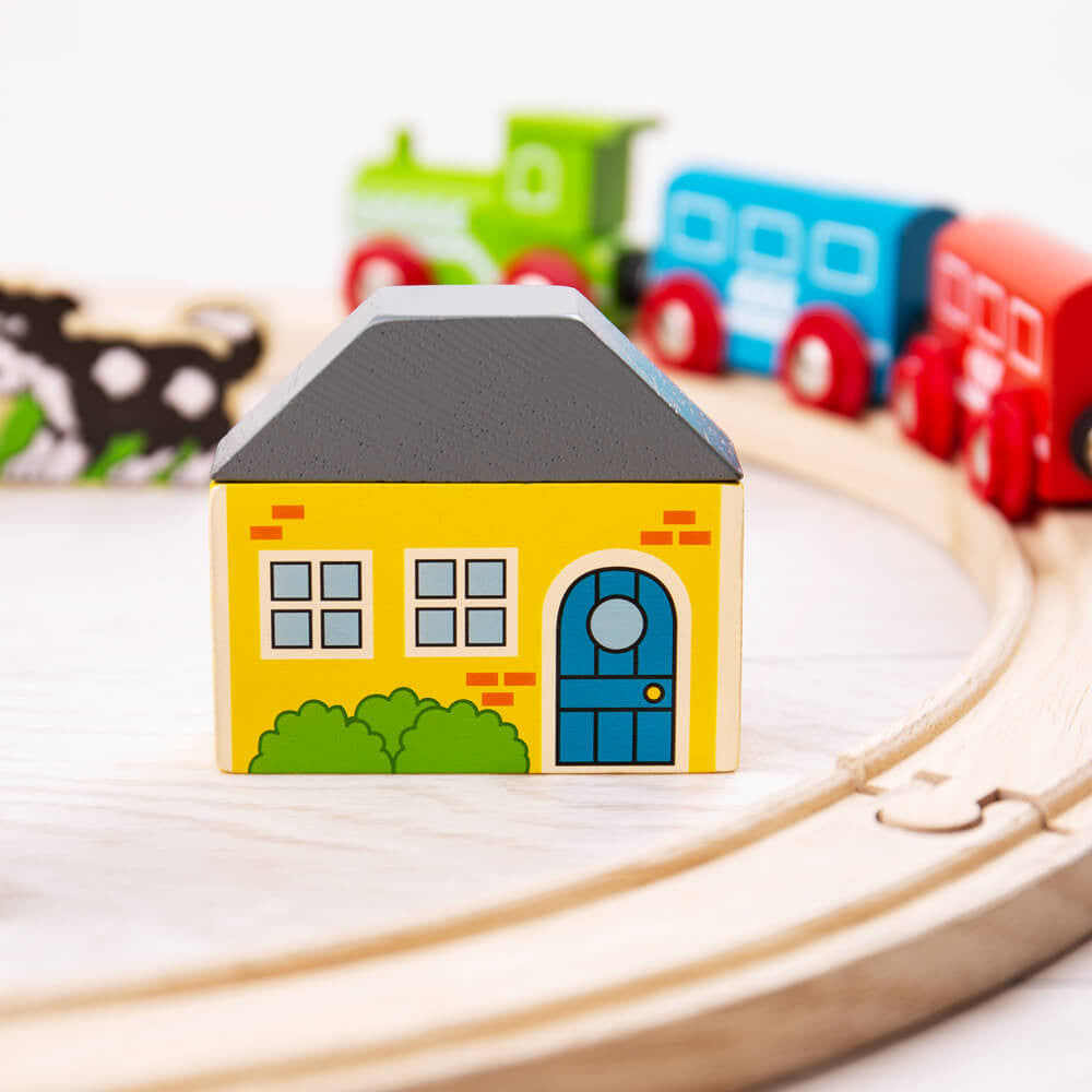 Bigjigs Toys - Wooden 'My First Train Set'