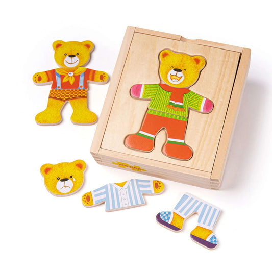 Bigjigs Toys - Wooden Dress Up - Mr Bear