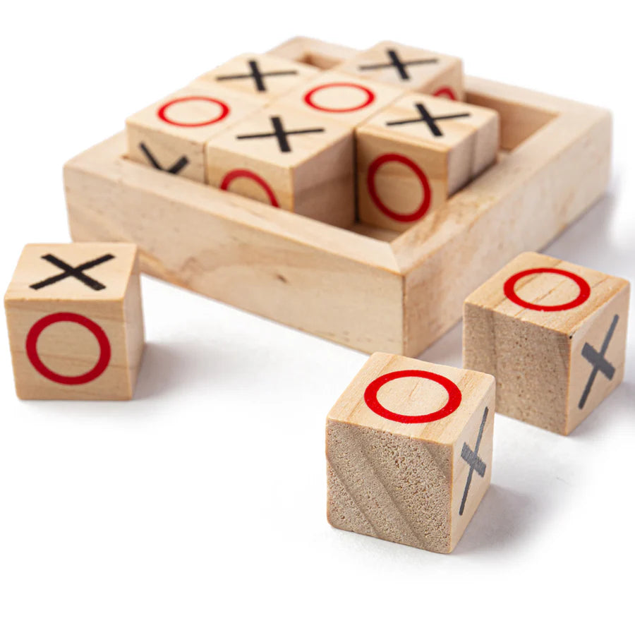 Bigjigs - Wooden Mini Noughts and Crosses