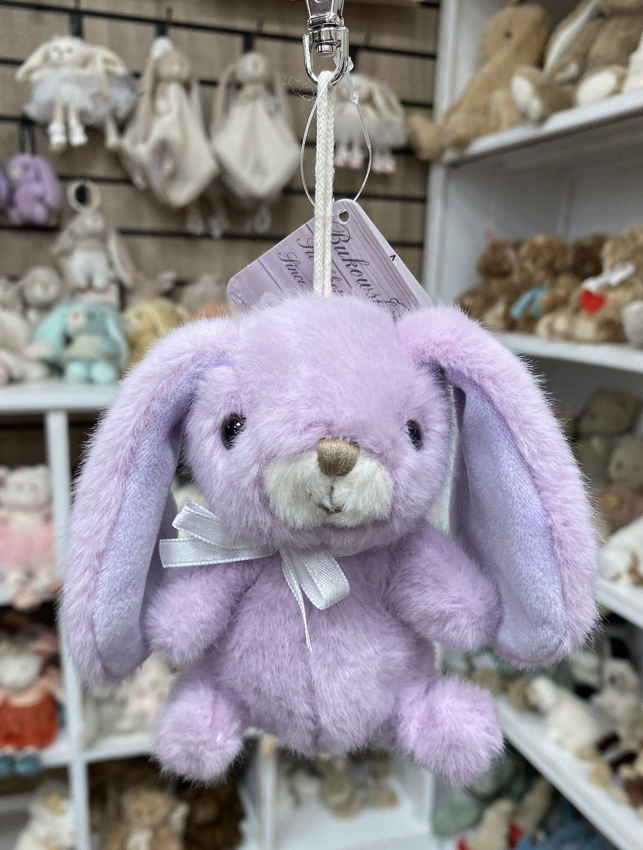 Bukowski Bears - Bouncy Bunny Light Lavender Bag Charm
