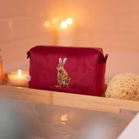 Wrendale Designs 'Golden Hour' Hare Make Up Bag