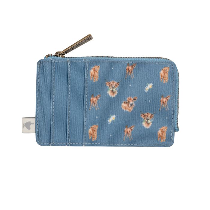 Wrendale Designs - 'Farmyard Friends' Highland Cow Card Holder Coin Purse