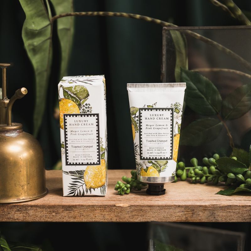 Toasted Crumpet - Meyer Lemon & Pink Grapefruit Luxury Hand Cream