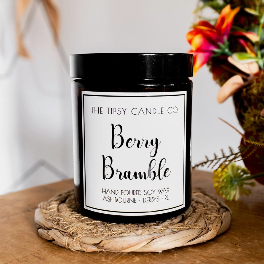 The Tipsy Candle Co - Berry Bramble Scented Candle