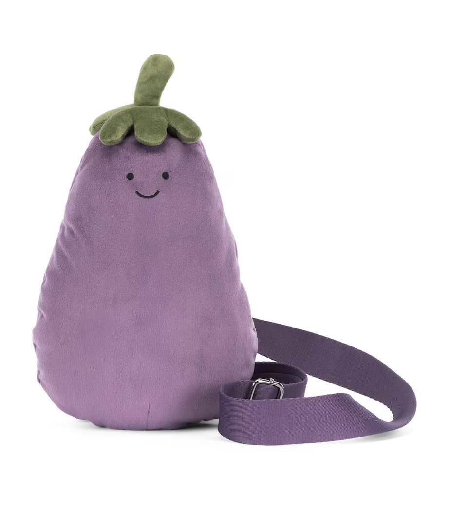 Jellycat - Amuseables Aubergine Shoulder Bag - MAXIMUM ONE PER CUSTOMER