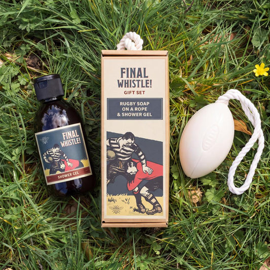 Sting In The Tail - Rugby Final Whistle Soap & Shower Gel Gift Set
