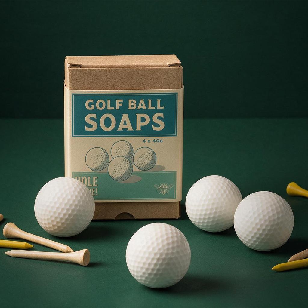 Sting In The Tail - Golf Ball Soap Set