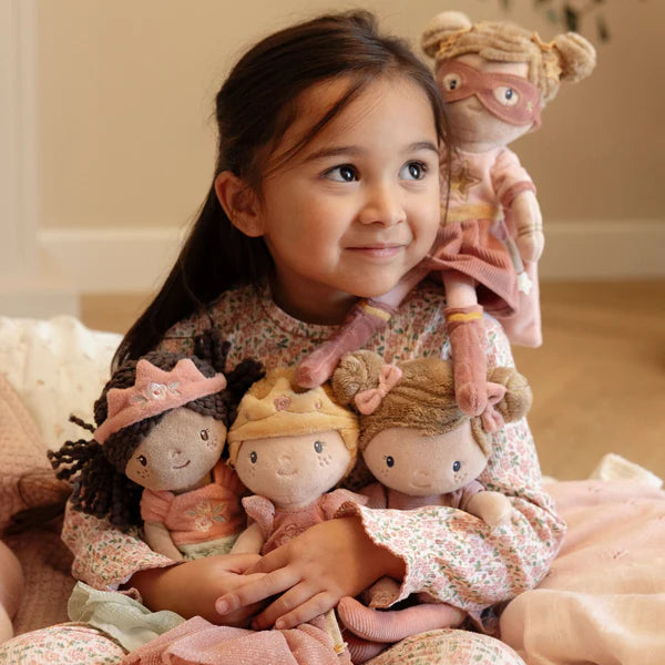 Little Dutch - Superhero Cuddle Doll Rosa