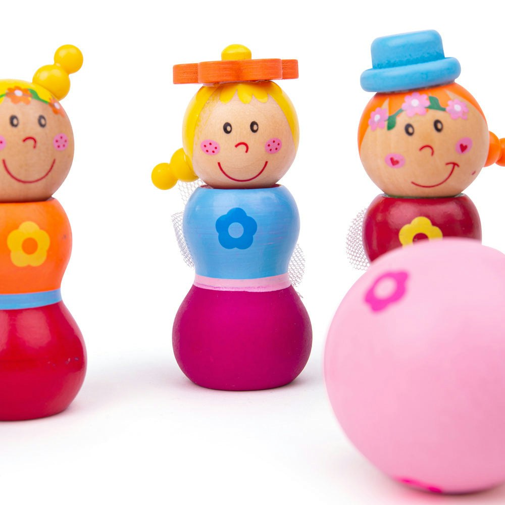 Bigjigs Toys - Wooden Fairy Skittles