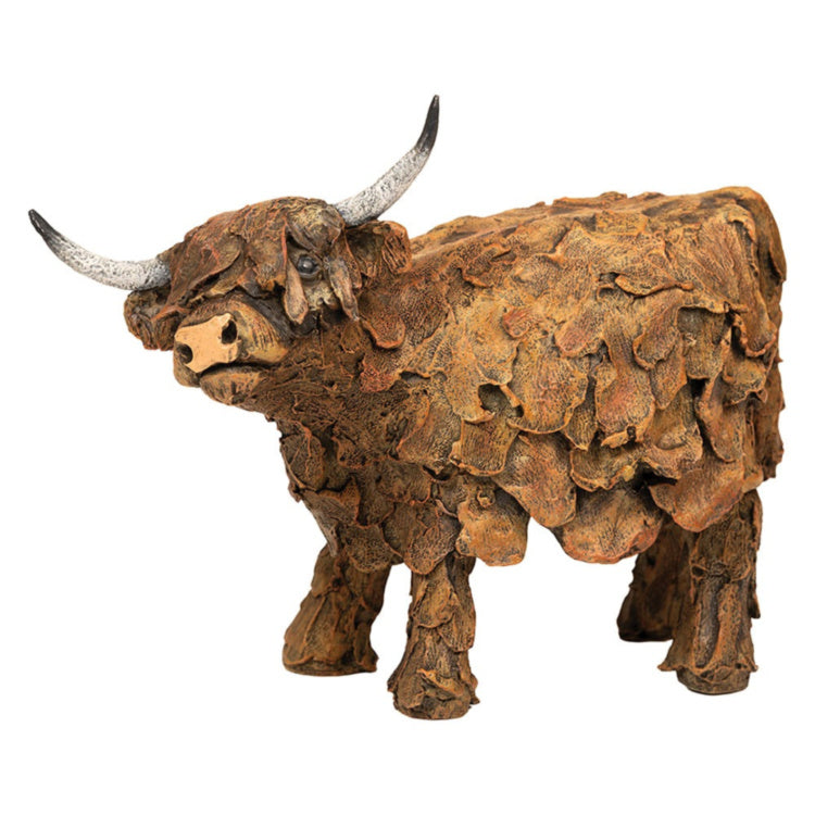 Wrendale Designs - 'Gordon' Highland Cow Figurine