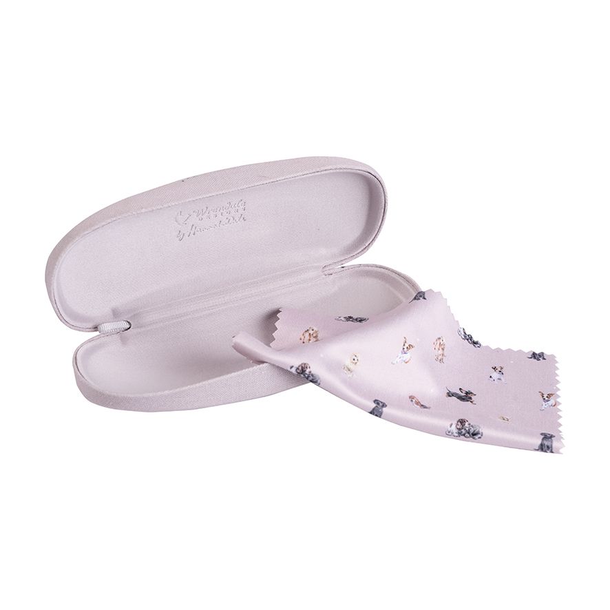 Wrendale Designs - 'Growing Old Together' Dog Glasses Case