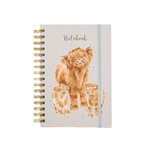 Wrendale Designs - 'Highland Coo' Highland Cow Notebook