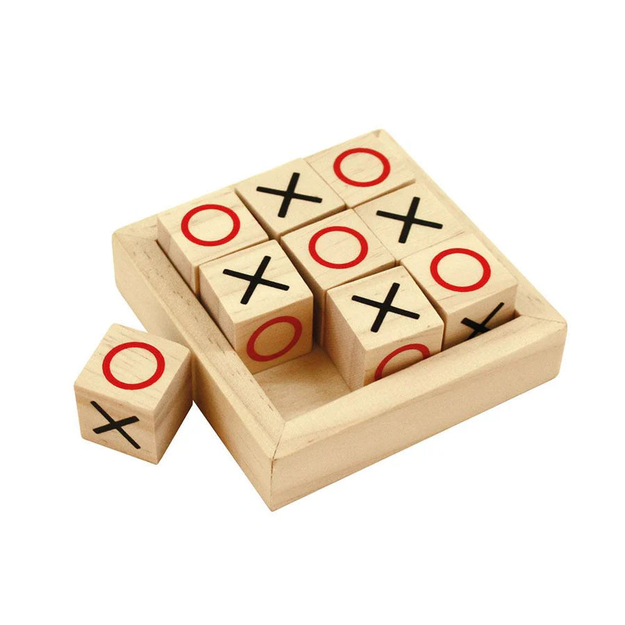 Bigjigs - Wooden Mini Noughts and Crosses