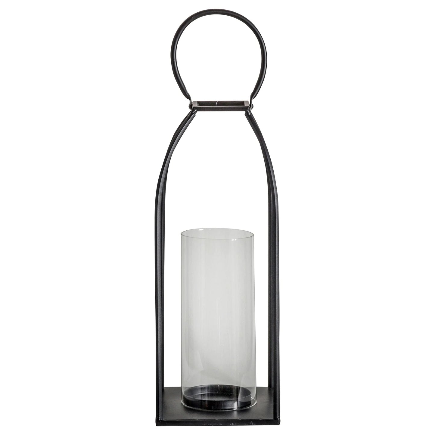Alcora Candle Holder Lantern - Black
