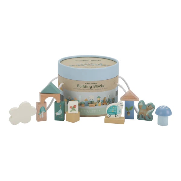 Little Dutch -  Building Blocks - Forest Friends