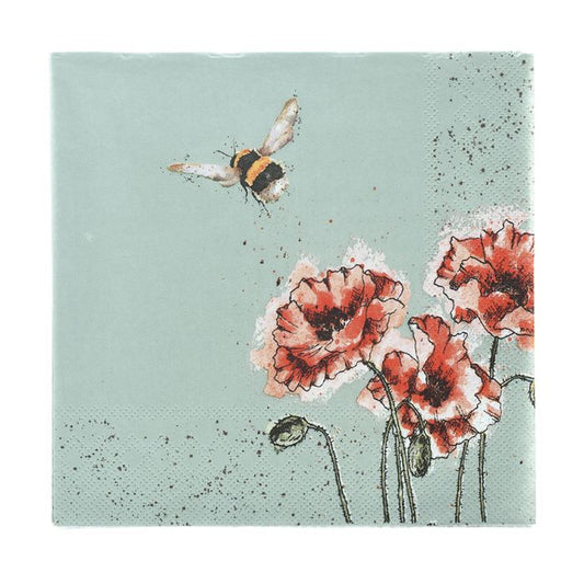 Wrendale Designs - 'Flight of the Bumblebee' Bee Napkins