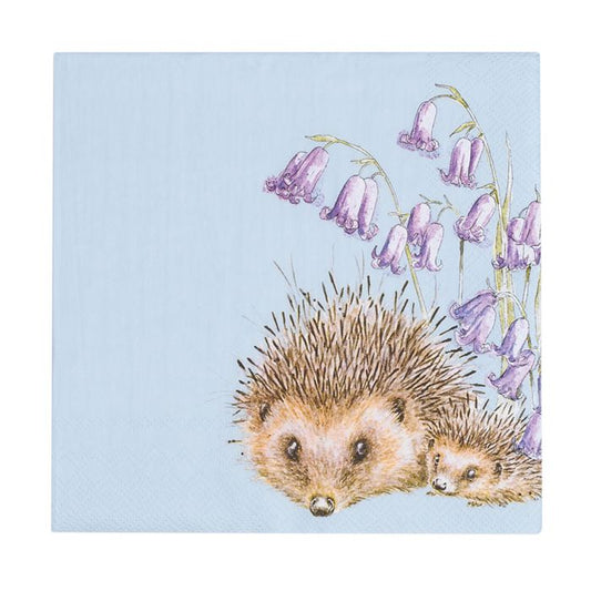 Wrendale Designs - 'Hedgehugs' Hedgehog Lunch Napkin