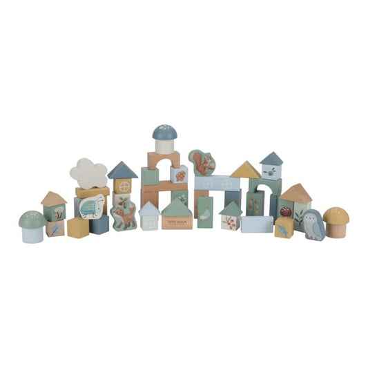 Little Dutch -  Building Blocks - Forest Friends