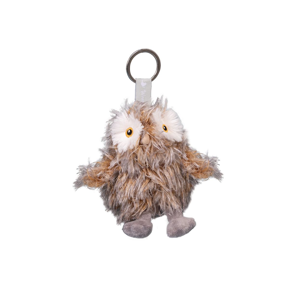 Wrendale Designs - 'Elvis' Owl - Soft Plush Keyring Bag Charm