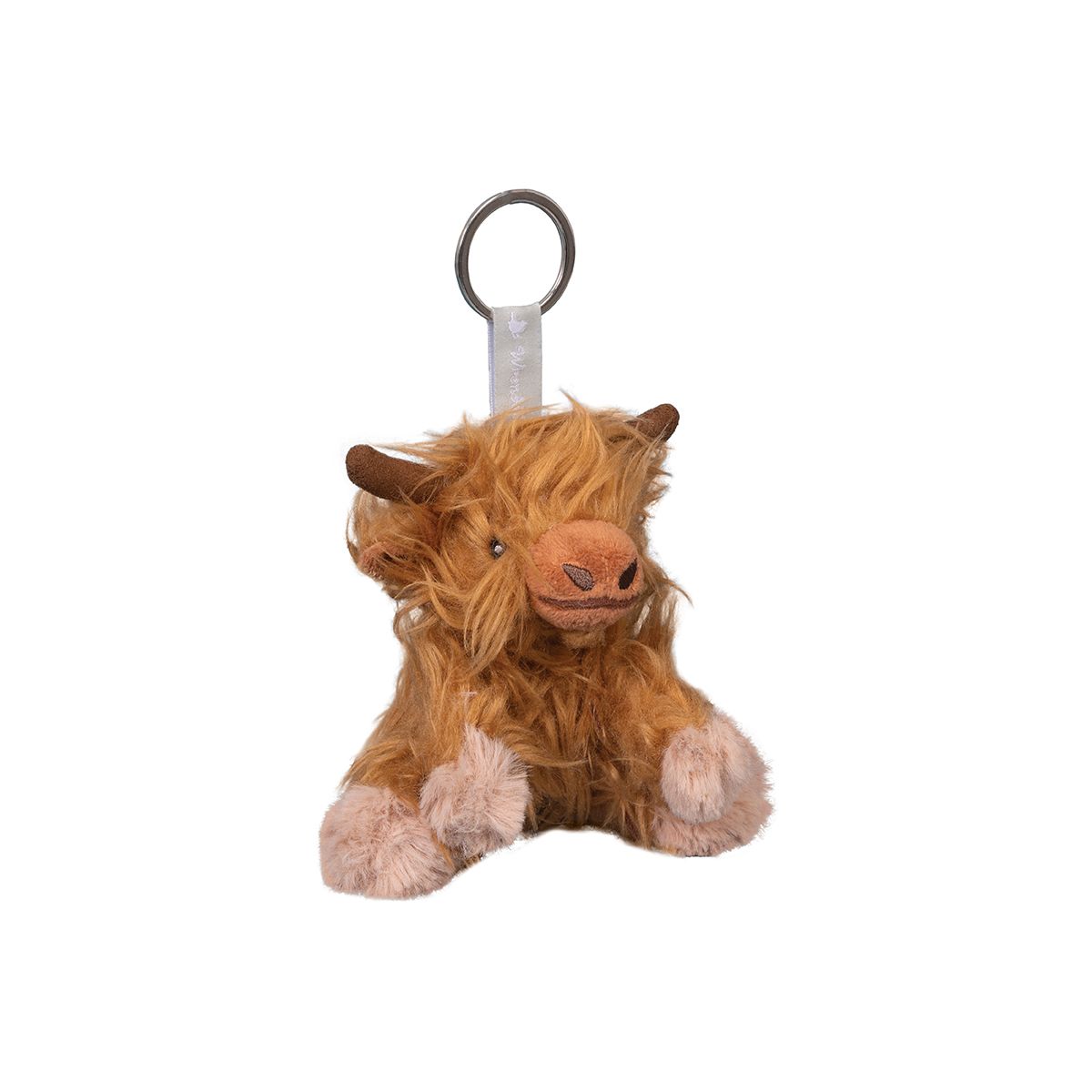 Wrendale Designs - 'Gordon' Highland Cow - Soft Plush  Keyring Bag Charm