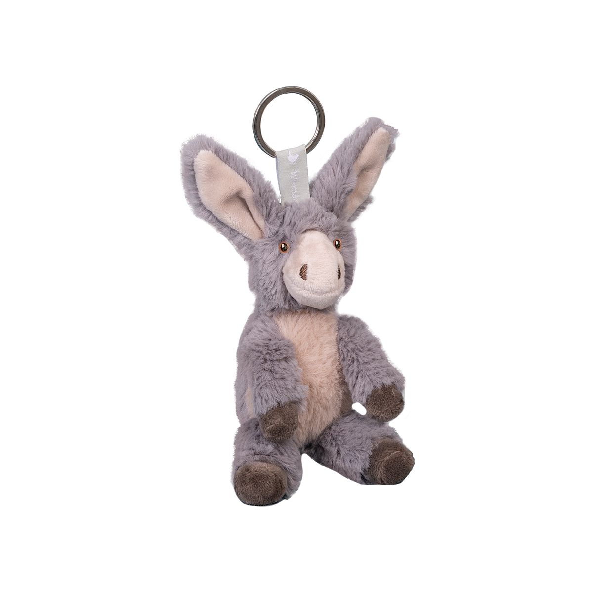 Wrendale Designs - 'Jack' Donkey - Soft Plush Keyring Bag Charm