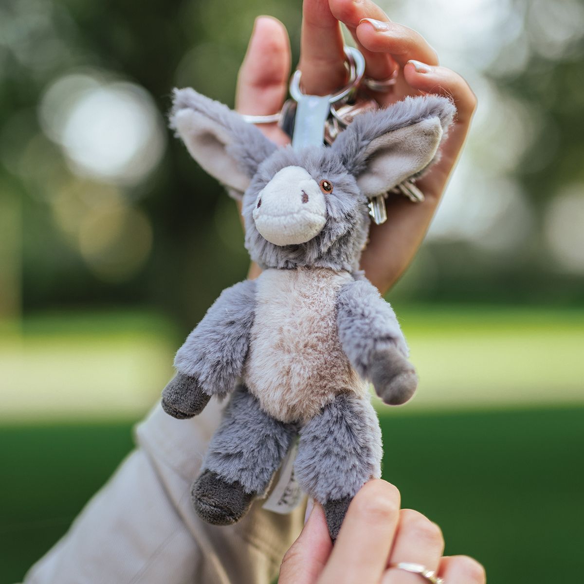 Wrendale Designs - 'Jack' Donkey - Soft Plush Keyring Bag Charm