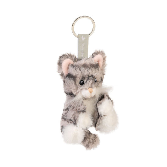 Wrendale Designs - 'Esmeralda' Cat - Soft Plush Keyring Bag Charm