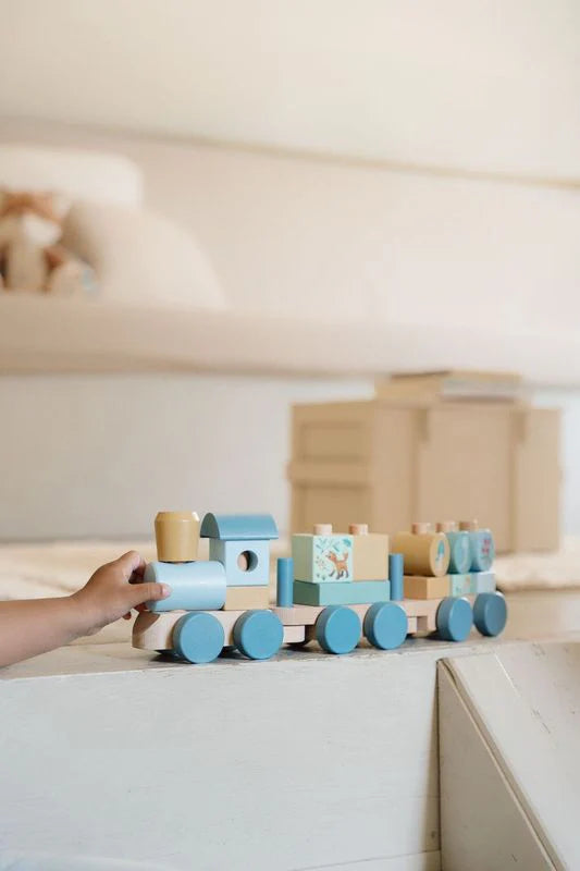 Little Dutch - Stacking Train - Forest Friends