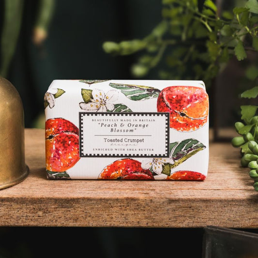 Toasted Crumpet - Peach & Orange Blossom Soap