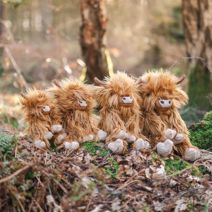 Wrendale Designs - 'Super Gordon' Highland Cow Plush Character