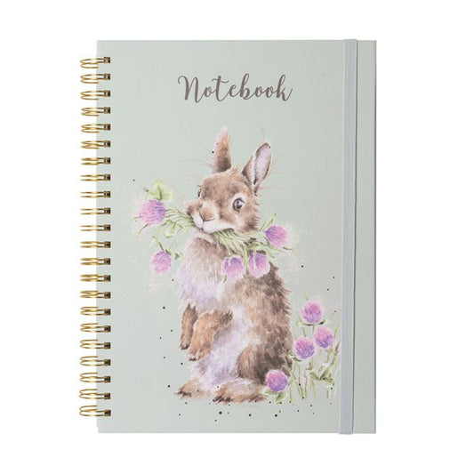 Wrendale Designs - 'Head Clover Heels' Rabbit A4 Notebook