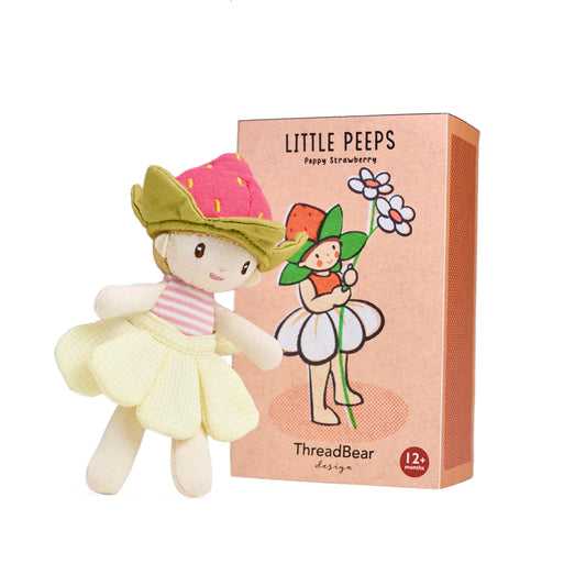 Threadbear - Little Peeps Poppy Strawberry Doll