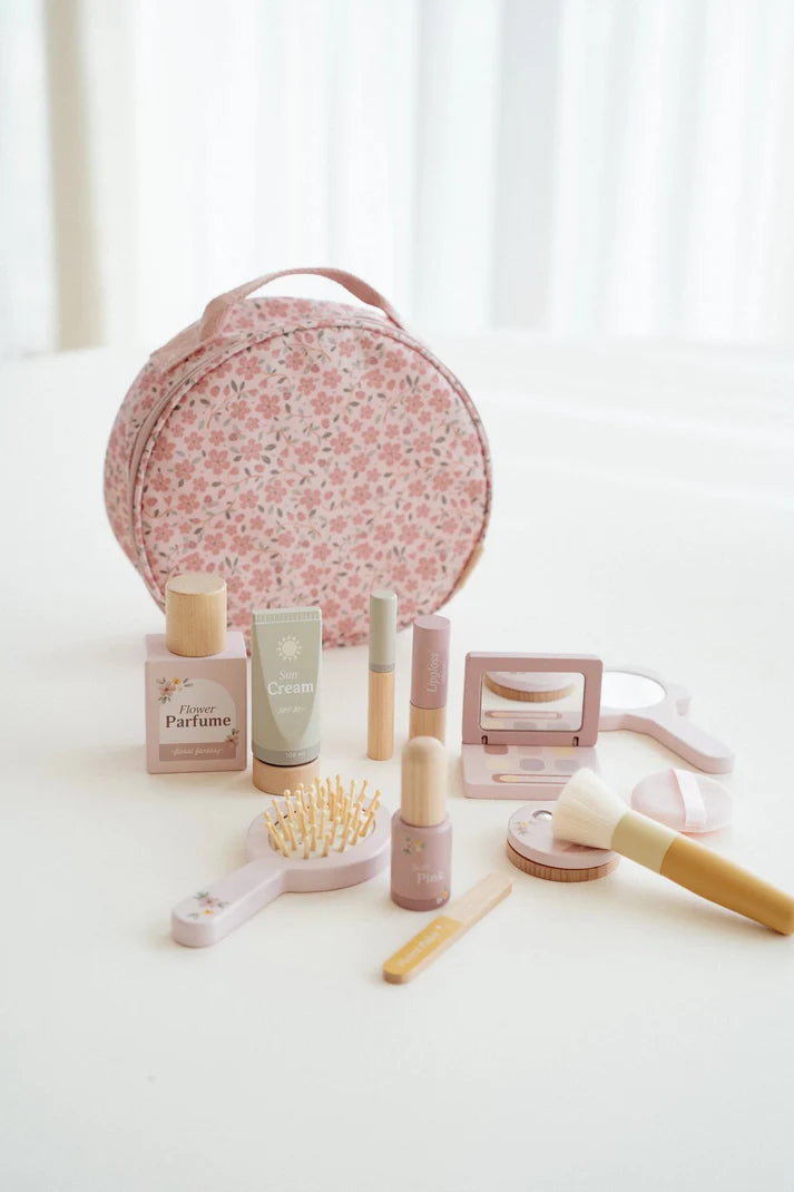 Little Dutch - Wooden Make-up Set with Beautycase