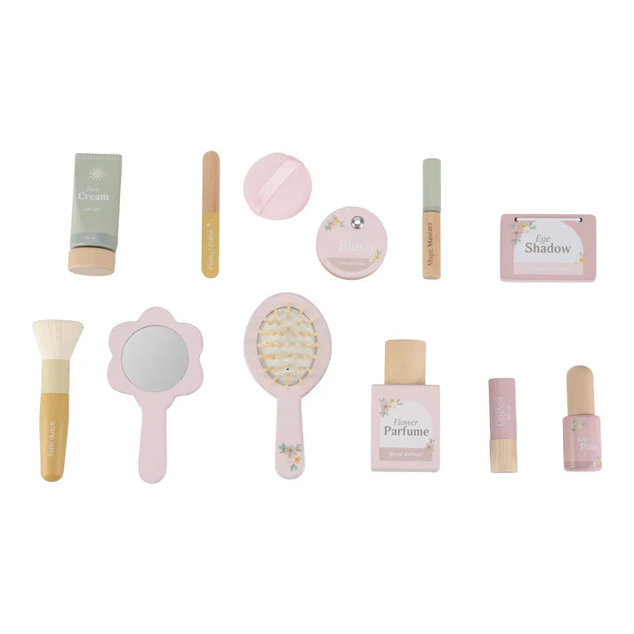 Little Dutch - Wooden Make-up Set with Beautycase