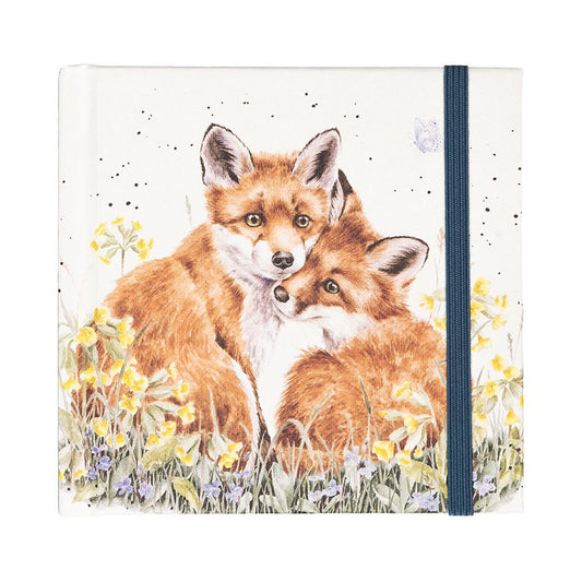 Wrendale Designs - 'Growing Wild Together' Fox Mini Hardback Notebook