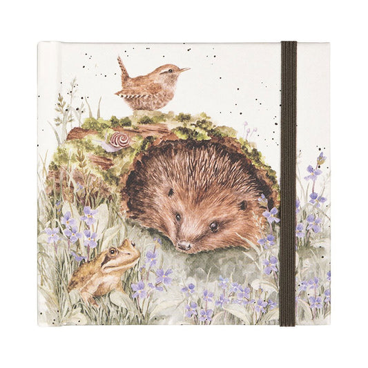 Wrendale Designs - 'The Wild Patch' Hedgehog Mini Hardback Notebook