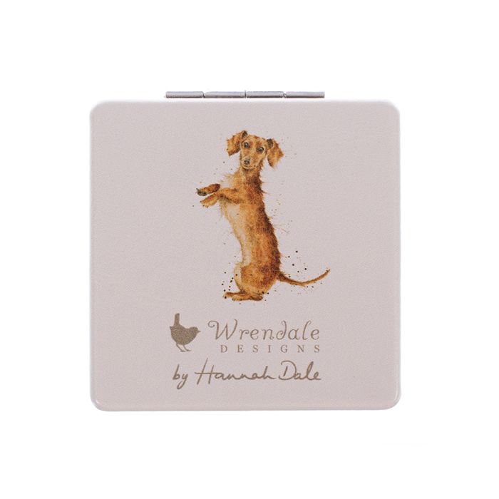 Wrendale Designs - 'That Friday Feeling' Dachshund Compact Mirror