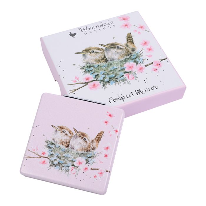 Wrendale Designs - 'Home Tweet Home' Compact Mirror