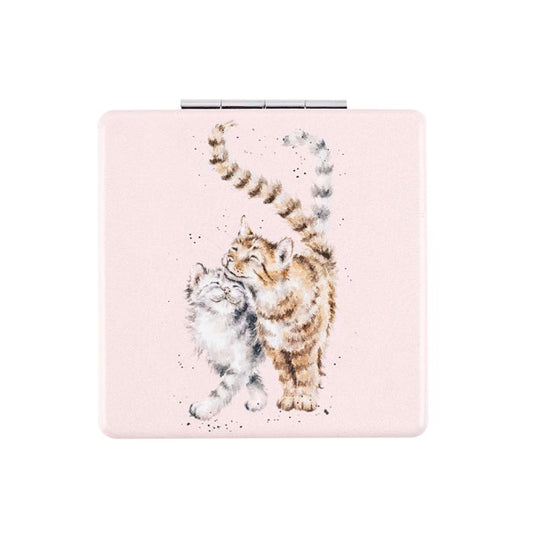 Wrendale Designs - 'Feline Good' Cat Compact Mirror