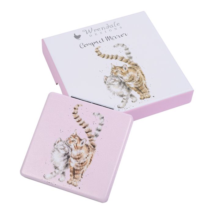 Wrendale Designs - 'Feline Good' Cat Compact Mirror
