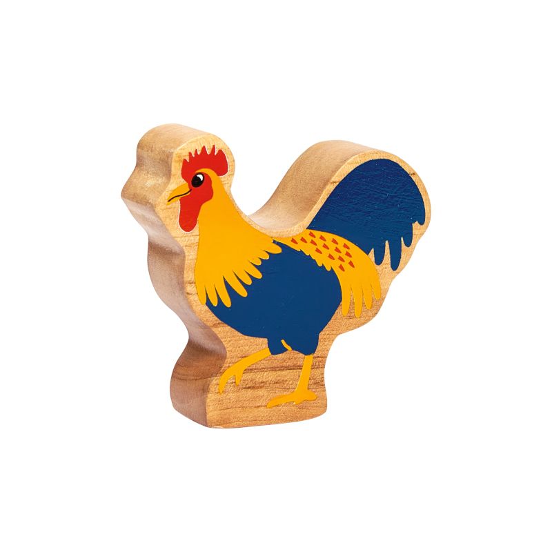 Lanka Kade - Wooden Blue Cockerel