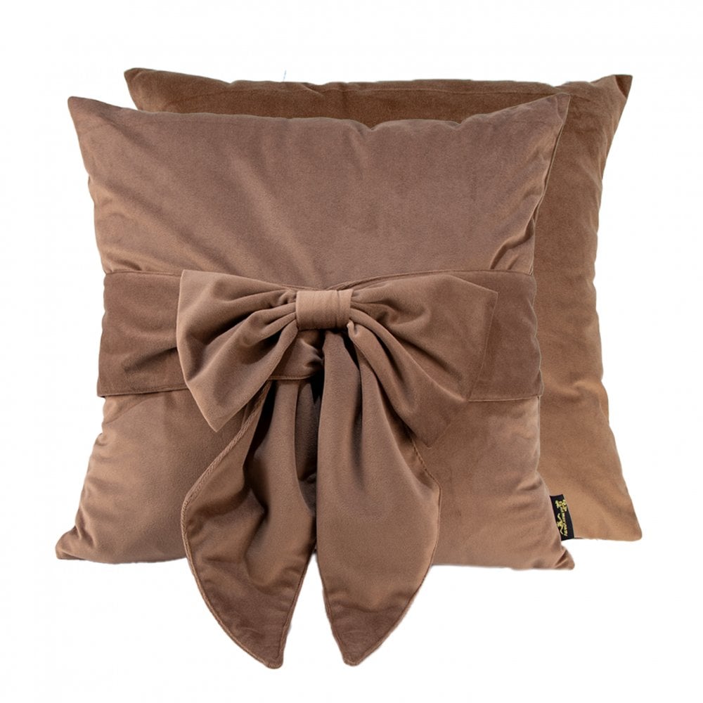 Paul Moneypenny - Tiedup Taupe Cushion