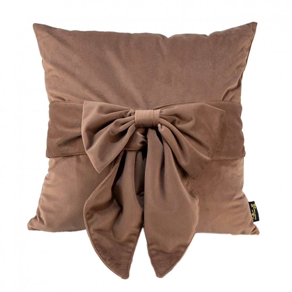 Paul Moneypenny - Tiedup Taupe Cushion