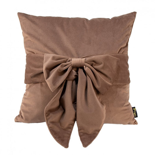 Paul Moneypenny - Tiedup Taupe Cushion