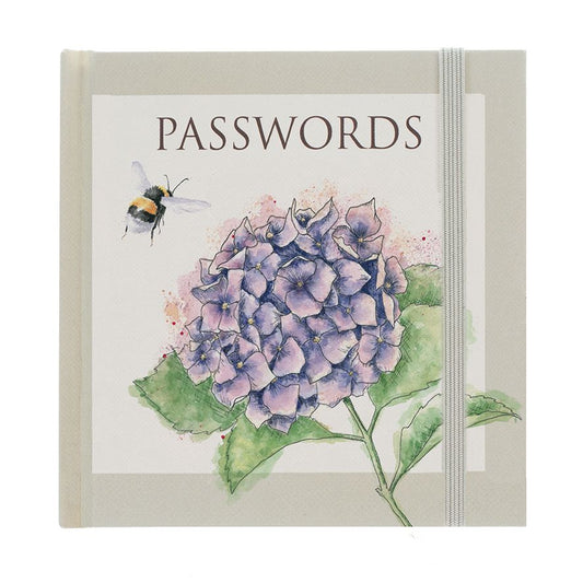 Wrendale Designs - 'Hydrangea' Bee Password Book