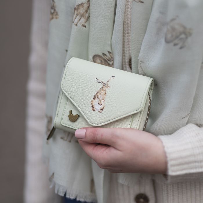 Wrendale Designs - 'Hare-Brained' Hare Small Purse