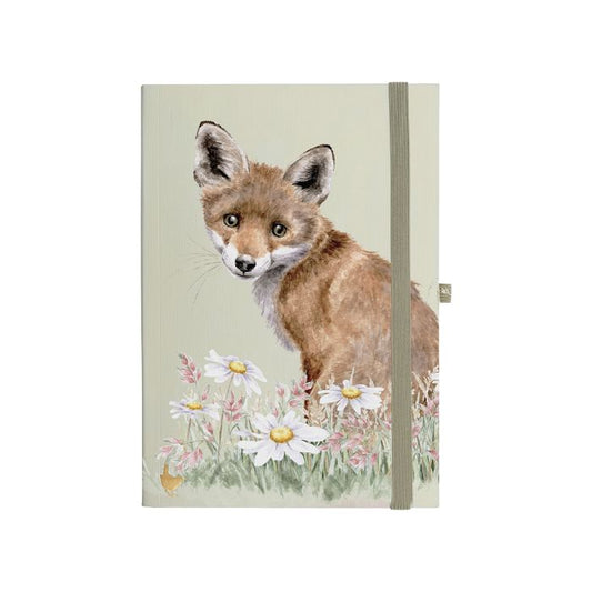 Wrendale Designs - 'The Waiting Game' Fox Signature Stationery Notebook