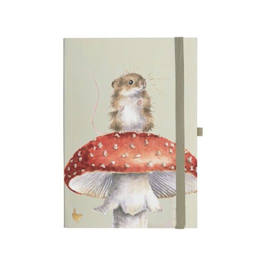Wrendale Designs - 'He's A Fun-Gi' Mouse Signature Stationery Notebook