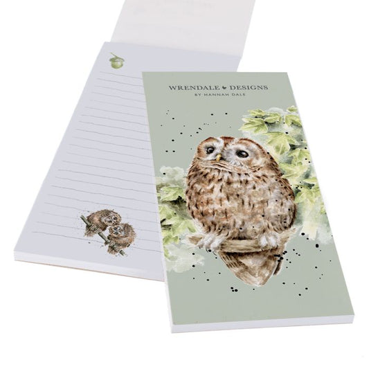 Wrendale Designs - 'Treetops' Owl Shopping Pad